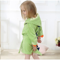 Dinosaur Cotton Hooded Baby Bathrobe Kids dinosaur 100% organic cotton Hooded Baby Bathrobe Supplier